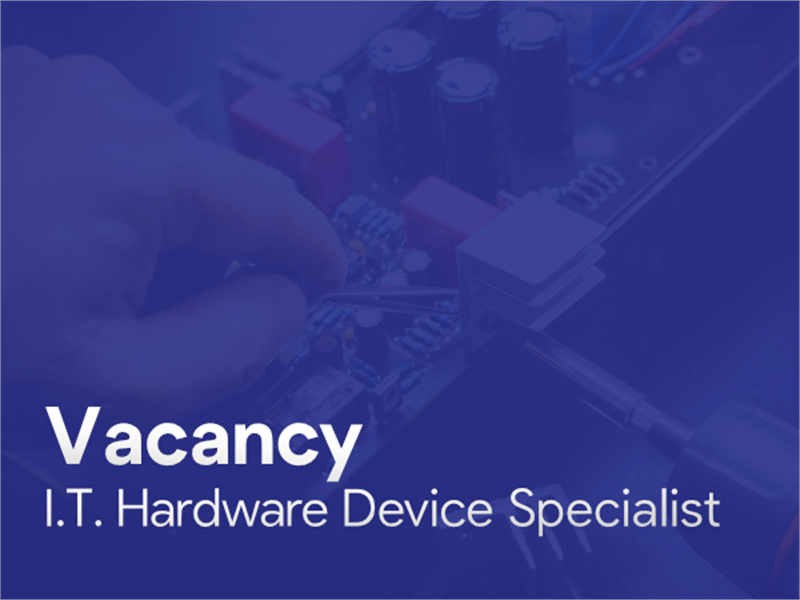 Vacancy (Macbook & Windows Hardware Device Technician)