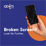 Can’t see through the cracks? 👀 Allow us to help! Our specialised repairers will have your screen fixed in no time. ✅