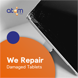 Repair your tablet before a hairline crack becomes a broken screen! ❌